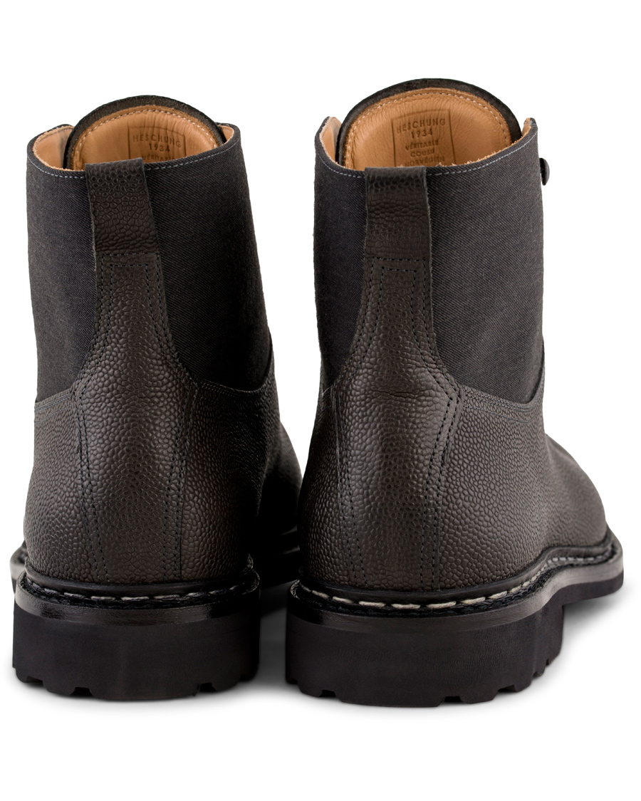 Herr | Heschung Ginkgo Beluga Boot Grained Black Calf | Heschung | Ginkgo Beluga Boot Grained Black Calf