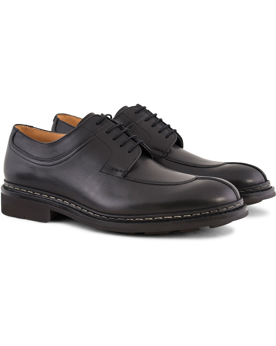 Herr | Heschung Catalpa Split Toe Derby Black Calf | Heschung | Catalpa Split Toe Derby Black Calf