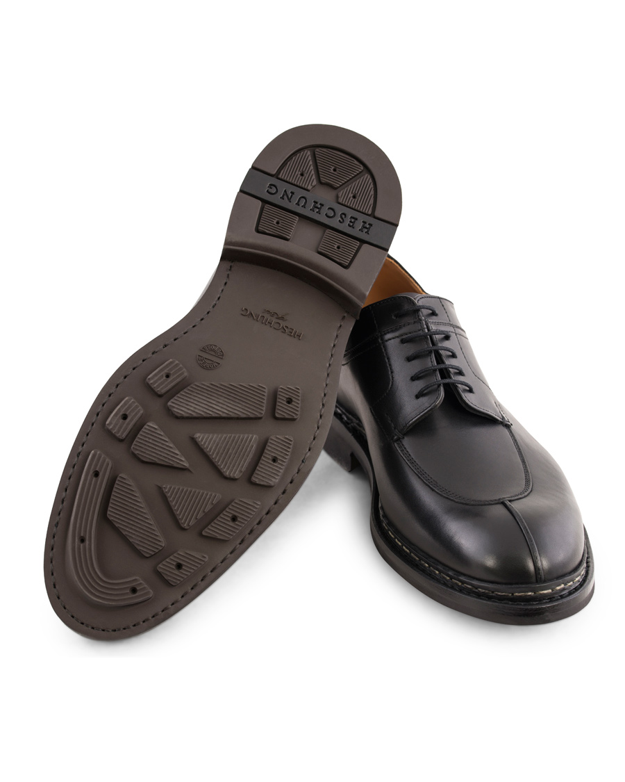 Herr | Heschung Catalpa Split Toe Derby Black Calf | Heschung | Catalpa Split Toe Derby Black Calf