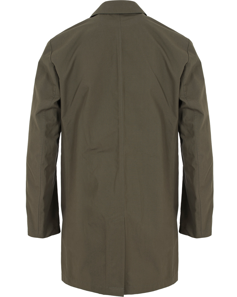Herr | Jackor | Private White V.C. | Unlined Ventile® Mac Coat Olive