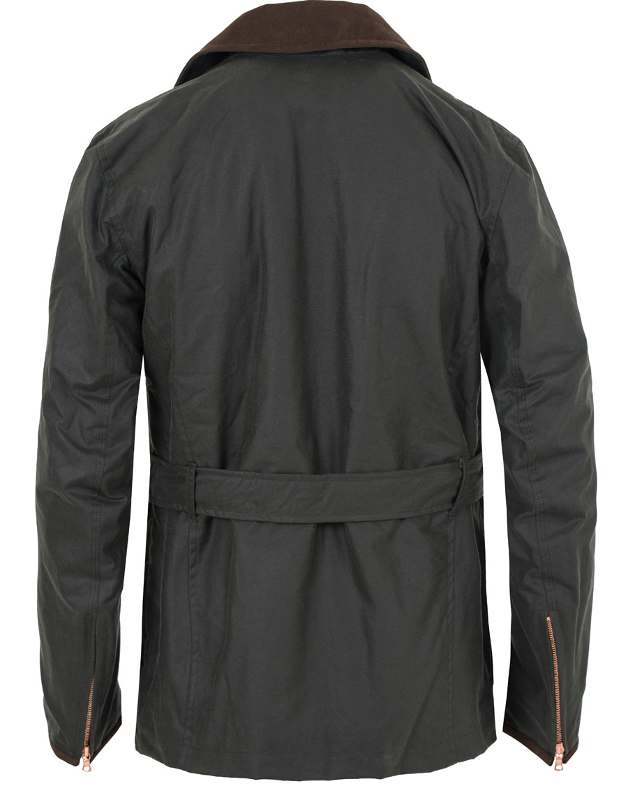 Herr | Jackor | Private White V.C. | Waxed Twin Track Jacket Olive