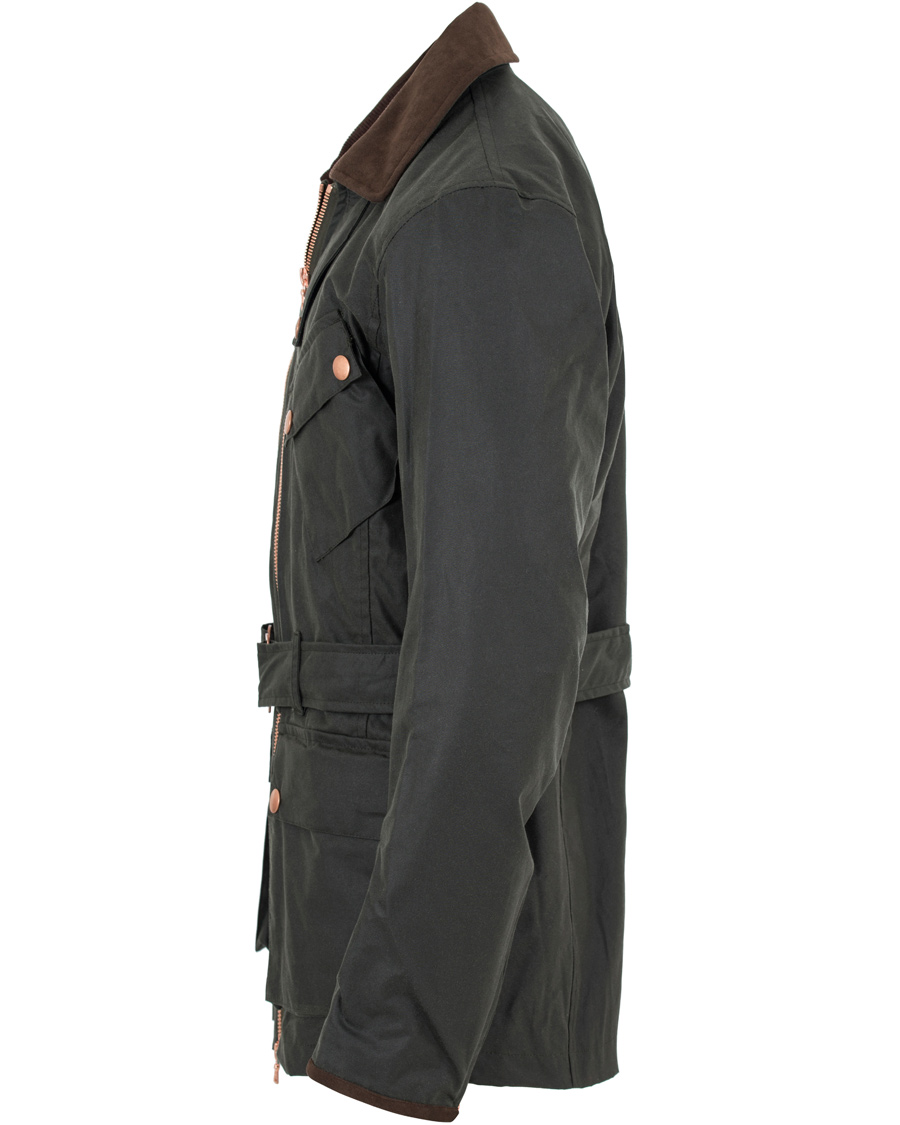 Herr | Jackor | Private White V.C. | Waxed Twin Track Jacket Olive