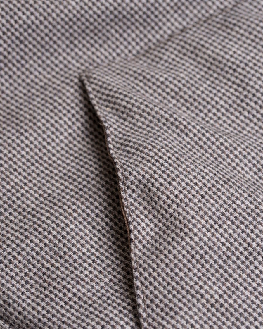 Herr | Jackor | Private White V.C. | Wool/Cashmere Wadded Gilet Puppytooth
