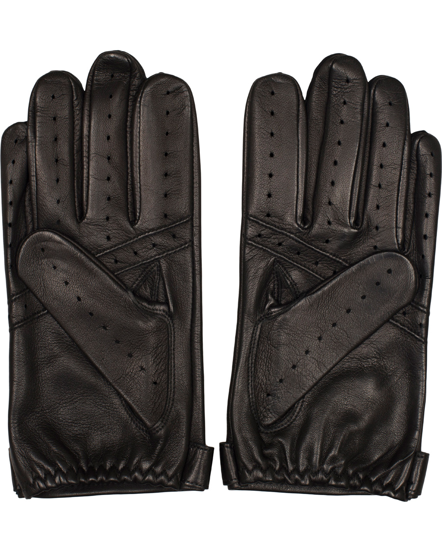 Herr | Dents The Heritage Collection Fleming 007 Driving Glove Black | Dents | The Heritage Collection Fleming 007 Driving Glove Black