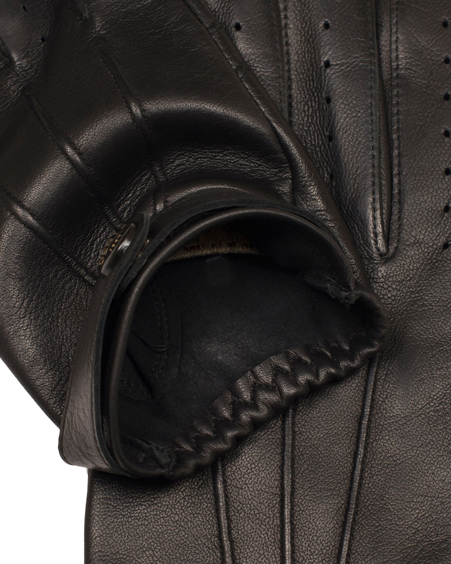 Herr | Dents The Heritage Collection Fleming 007 Driving Glove Black | Dents | The Heritage Collection Fleming 007 Driving Glove Black