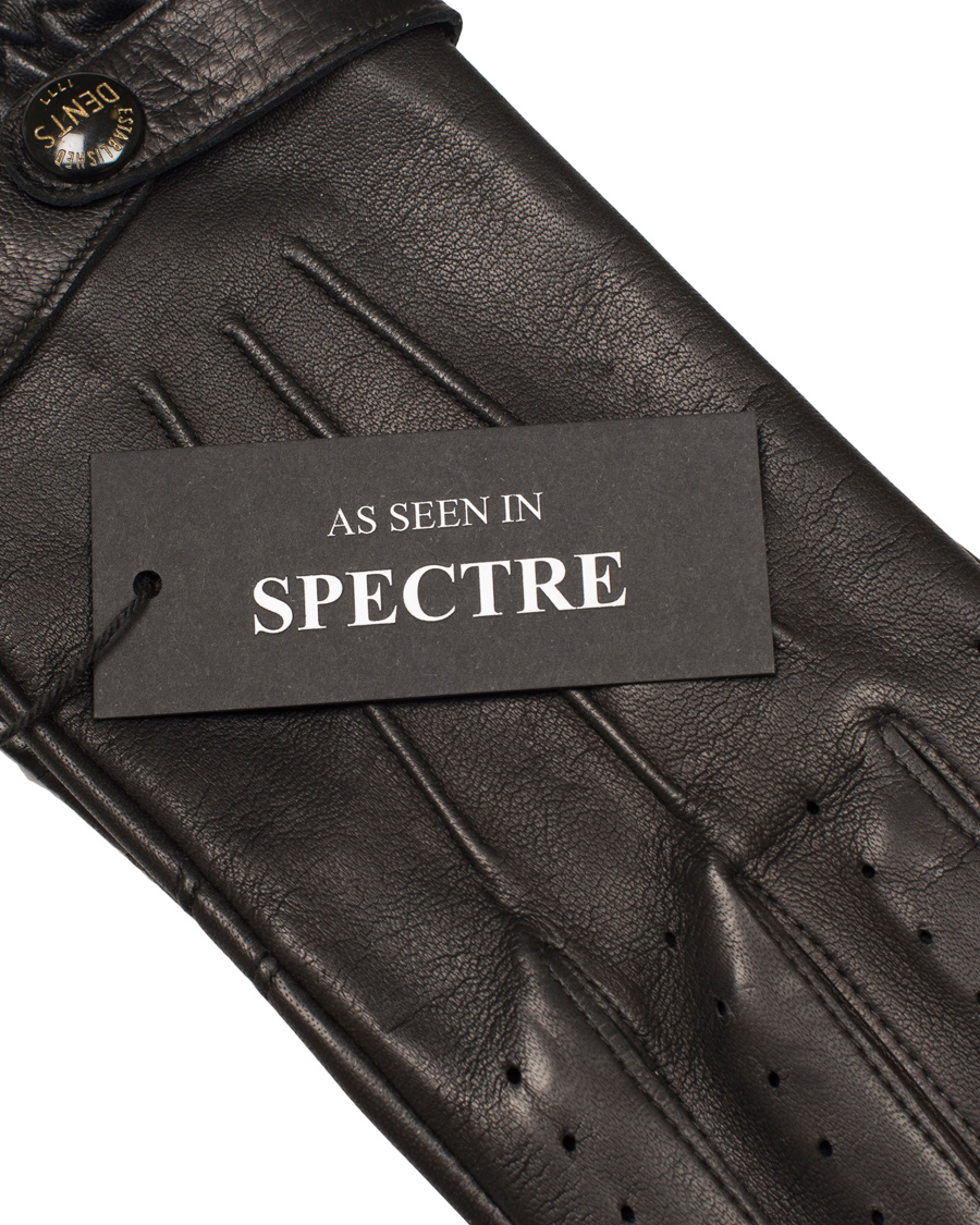 Herr | Dents The Heritage Collection Fleming 007 Driving Glove Black | Dents | The Heritage Collection Fleming 007 Driving Glove Black