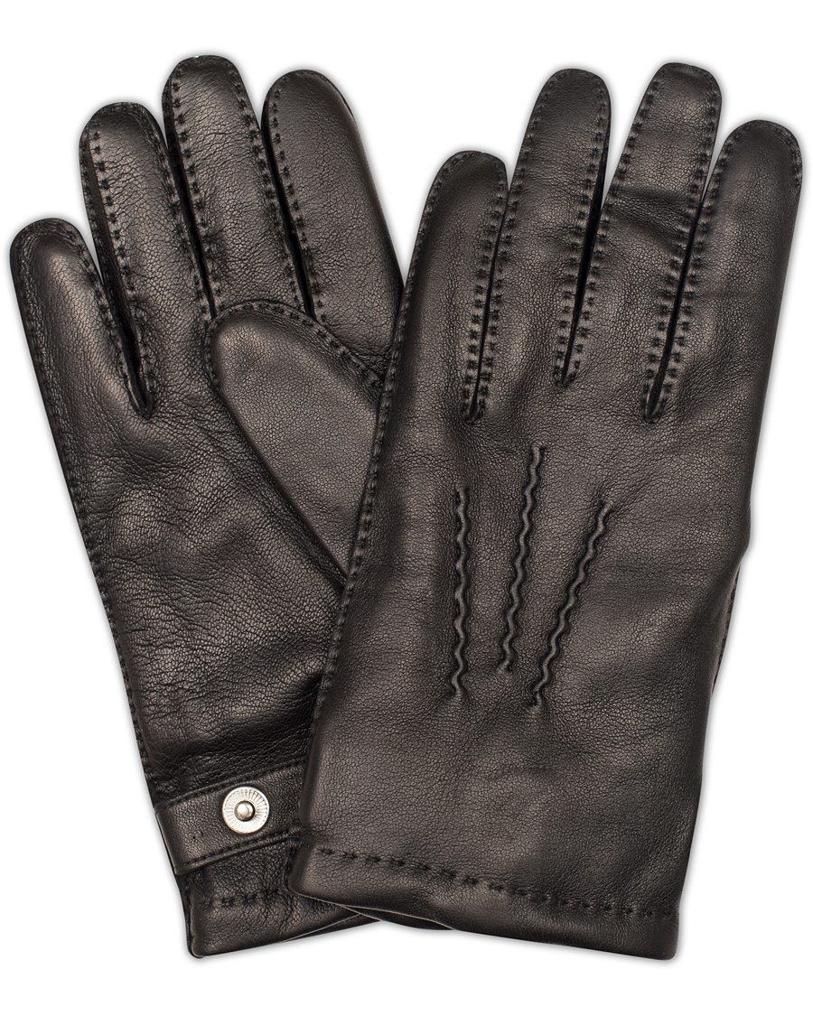 Herr | Dents The Heritage Collection Rushton Handsewn Hairsheep Glove Black | Dents | The Heritage Collection Rushton Handsewn Hairsheep Glove Black