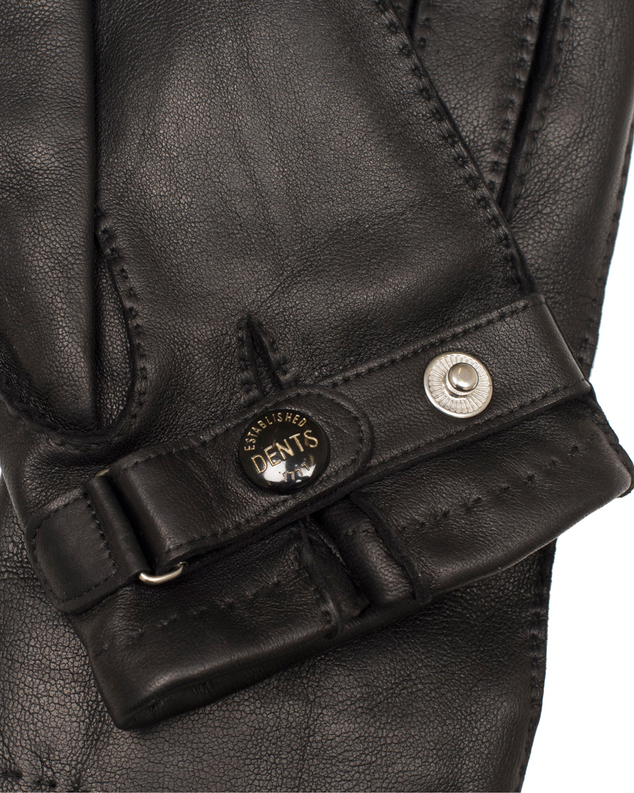 Herr | Dents The Heritage Collection Rushton Handsewn Hairsheep Glove Black | Dents | The Heritage Collection Rushton Handsewn Hairsheep Glove Black