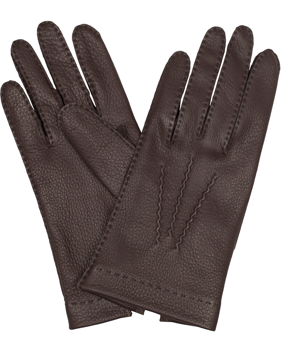 Herr | Dents The Heritage Collection Alton Unlined Deerskin Glove Bark | Dents | The Heritage Collection Alton Unlined Deerskin Glove Bark