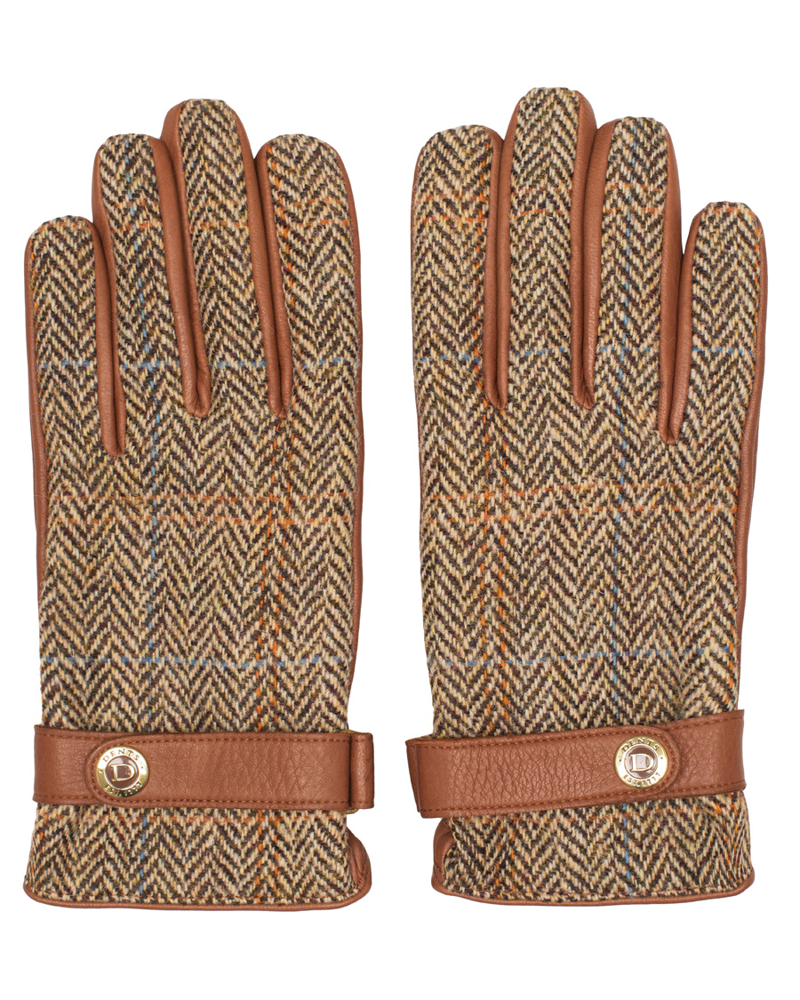 Herr | Dents The Heritage Collection Harris Tweed Glove Havana/Grouse | Dents | The Heritage Collection Harris Tweed Glove Havana/Grouse