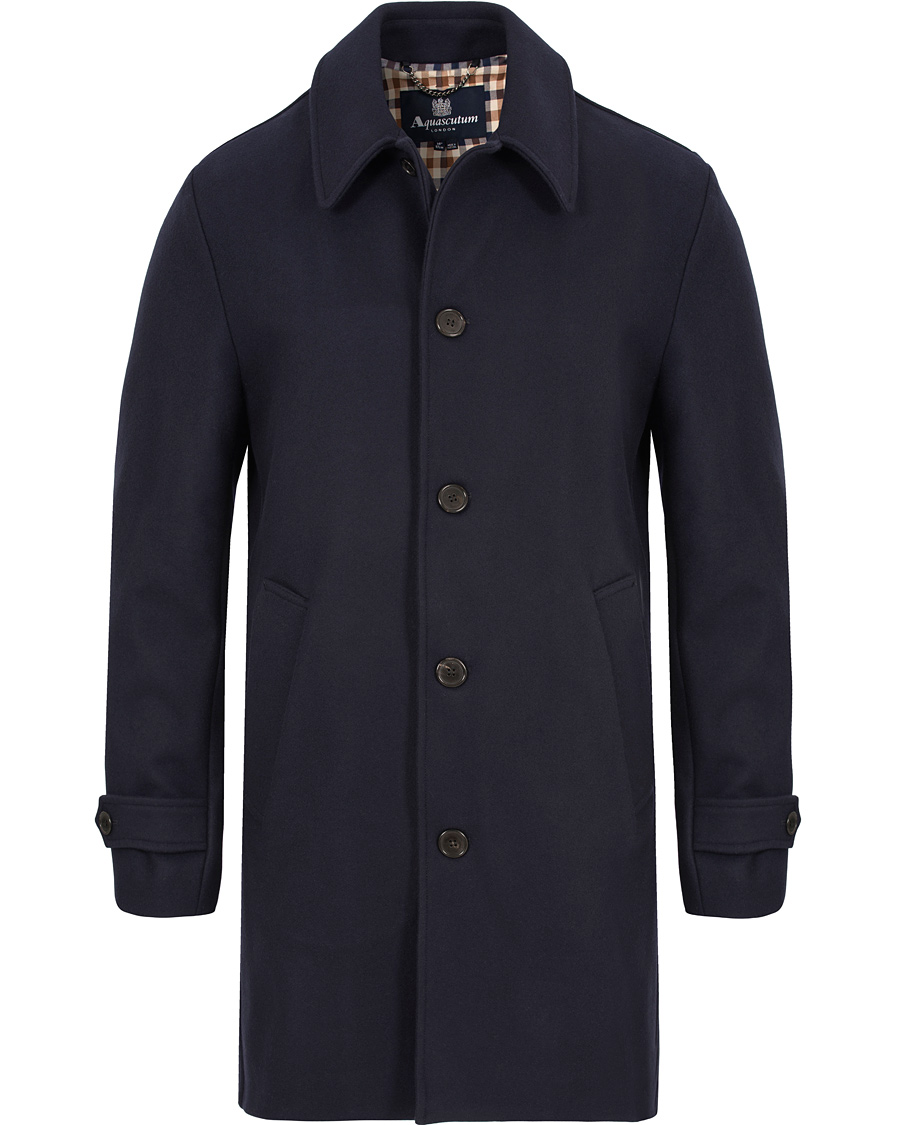 Herr | Jackor | Aquascutum | Logan Coat Navy