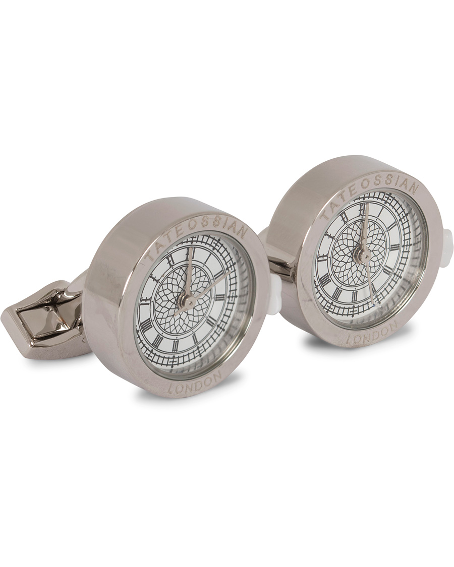 Herr | Tateossian Watch Cufflinks White Big Ben | Tateossian | Watch Cufflinks White Big Ben