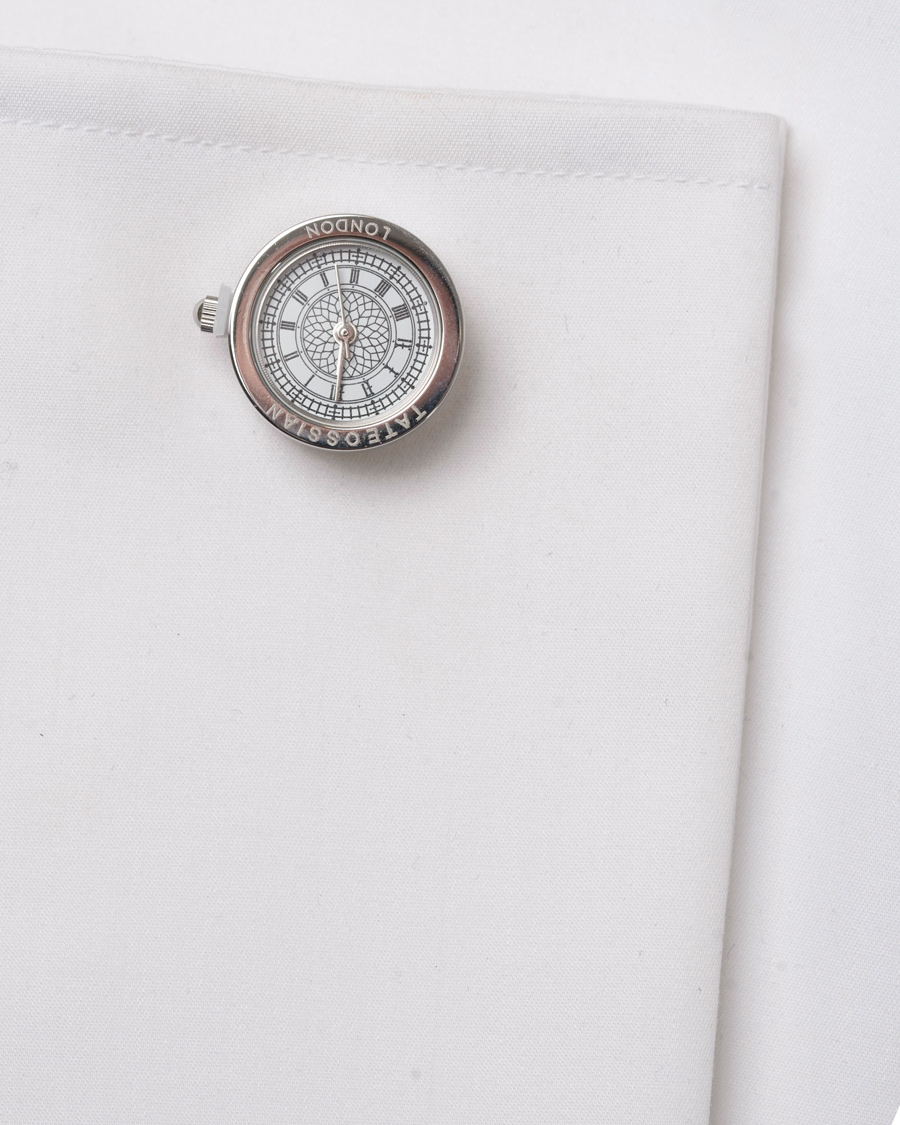 Herr | Tateossian Watch Cufflinks White Big Ben | Tateossian | Watch Cufflinks White Big Ben