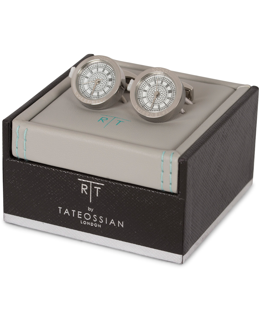Herr | Tateossian Watch Cufflinks White Big Ben | Tateossian | Watch Cufflinks White Big Ben