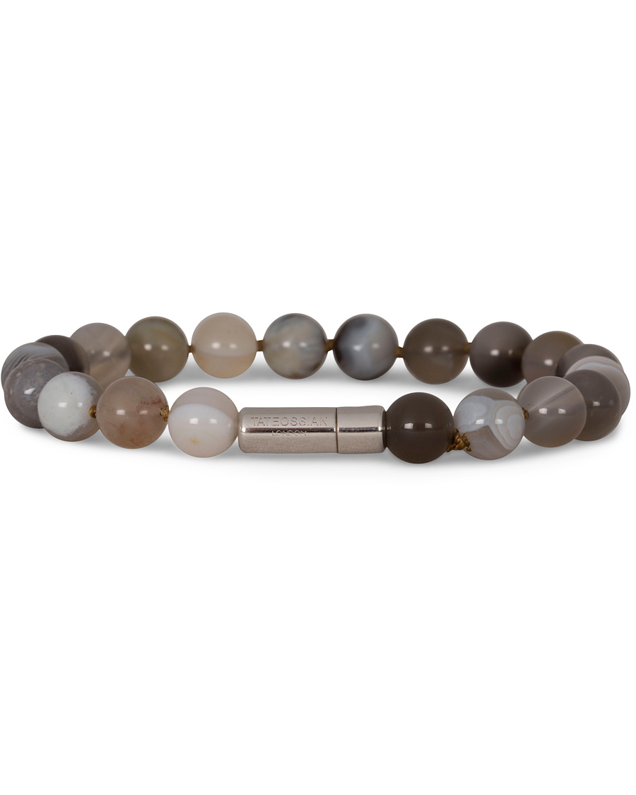 Herr | Tateossian Pearl Bracelet Brown | Tateossian | Pearl Bracelet Brown