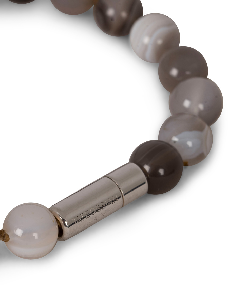 Herr | Tateossian Pearl Bracelet Brown | Tateossian | Pearl Bracelet Brown