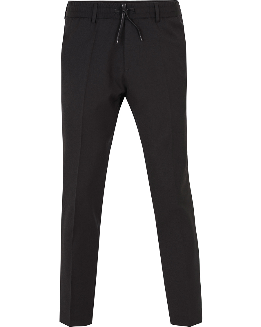 Herr | Byxor | Filippa K | Noah Cropped Slacks Black