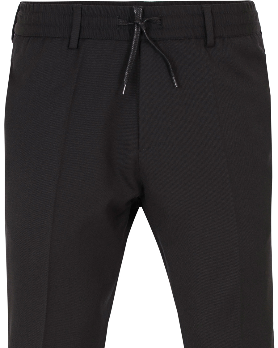 Herr | Byxor | Filippa K | Noah Cropped Slacks Black