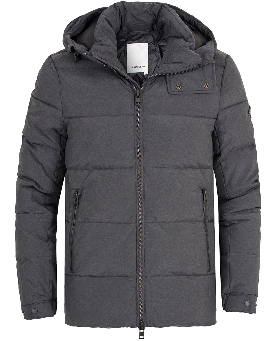 Herr | Jackor | J.Lindeberg | Barry 67 Down Jacket Rhino Grey