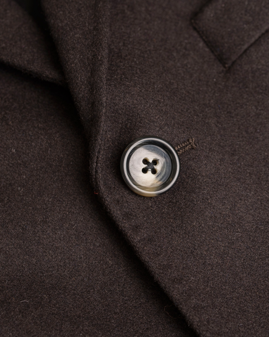 Herr | Jackor | J.Lindeberg | Wolger Compact Melton Coat Brown