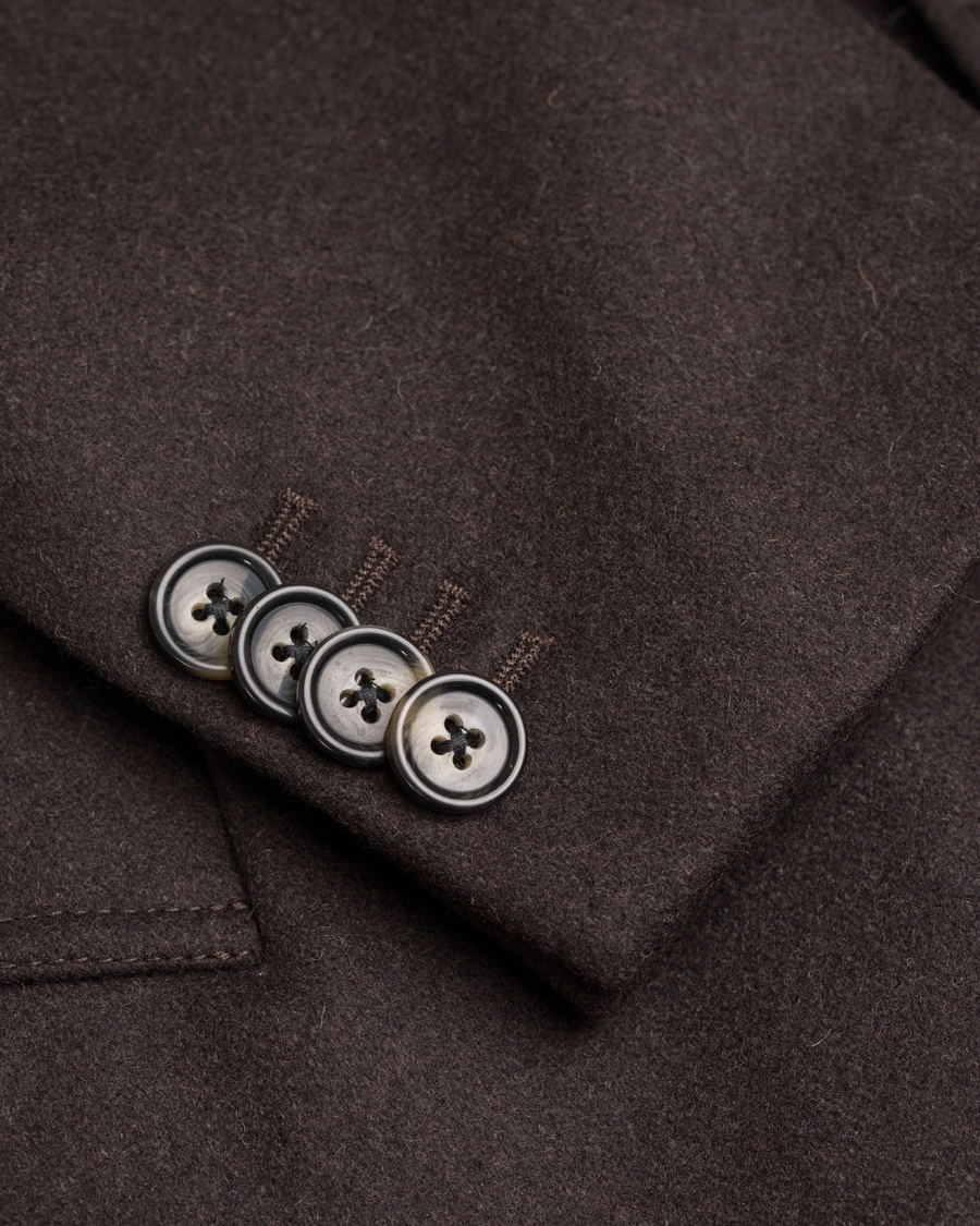 Herr | Jackor | J.Lindeberg | Wolger Compact Melton Coat Brown