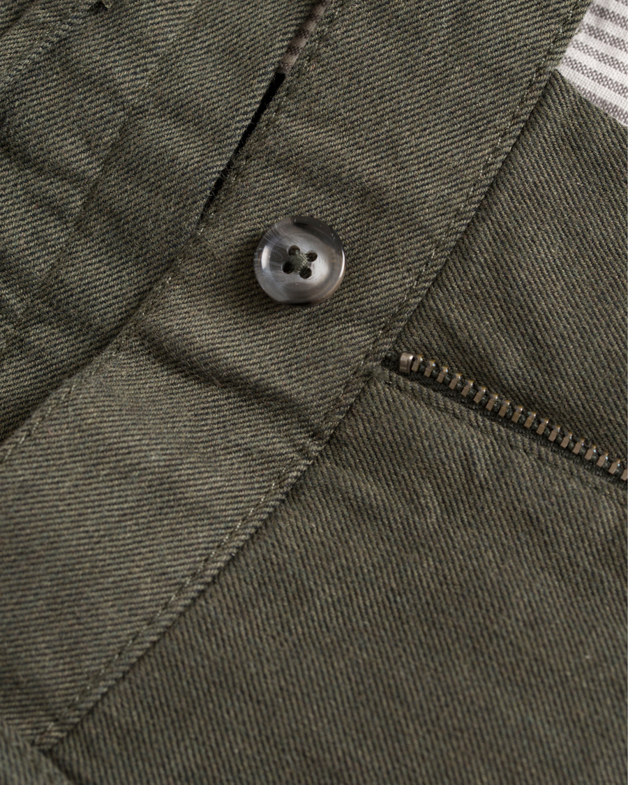 Herr | Byxor | J.Lindeberg | Chaze Flannel Twill Chino Maori Green