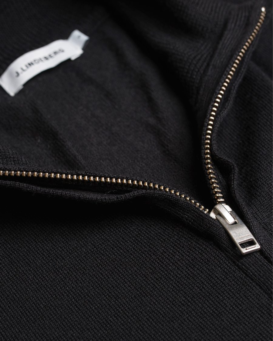 Herr | Tröjor | J.Lindeberg | August True Merino Black
