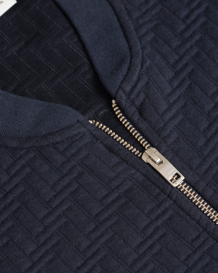 Herr | Tröjor | J.Lindeberg | Randall Quilt Jersey Midnight