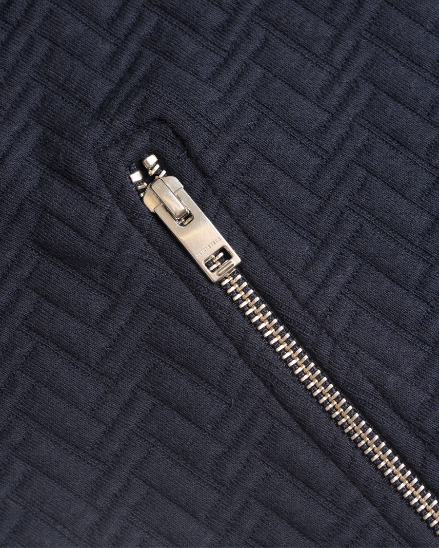 Herr | Tröjor | J.Lindeberg | Randall Quilt Jersey Midnight