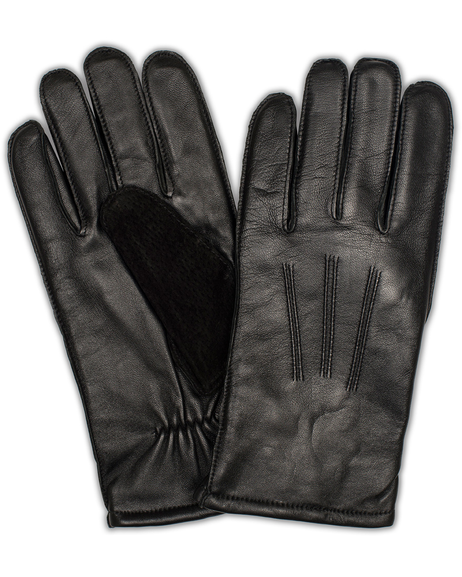 Herr | J.Lindeberg Milo Glove Napa Black | J.Lindeberg | Milo Glove Napa Black