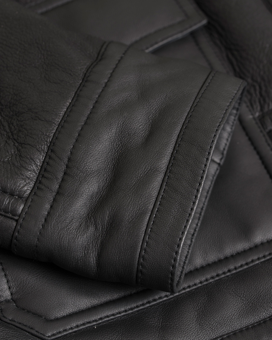 Herr | Jackor | GANT Rugger | The Shearling Aviator Jacket Black