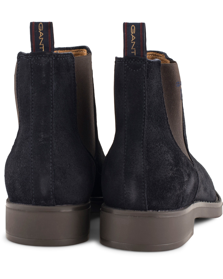 Herr | GANT Oscar Chelsea Boot Navy Suede | GANT | Oscar Chelsea Boot Navy Suede