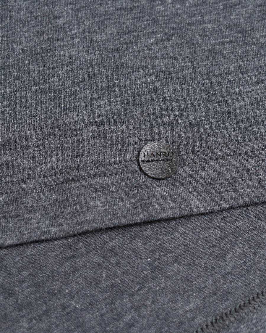 Herr | Underkläder | Hanro | Night & Day Sweater Enigma Grey Melange