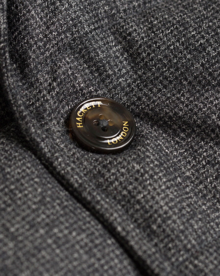 Herr | Jackor | Hackett | Wool Down Blazer Jacket Grey