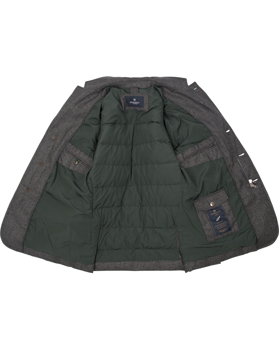 Herr | Jackor | Hackett | Wool Down Blazer Jacket Grey