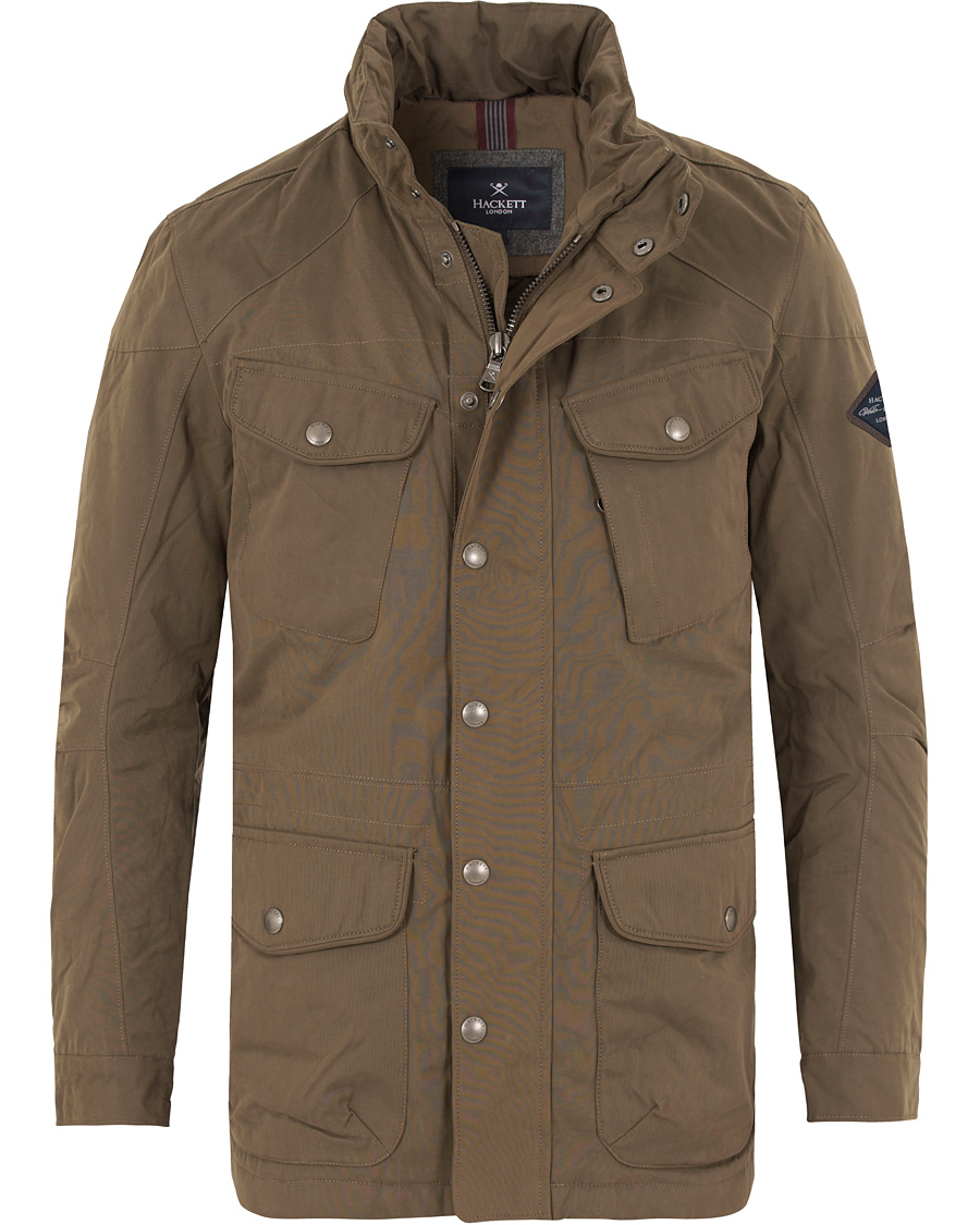 Herr | Jackor | Hackett | New Velospeed Jacket Taupe
