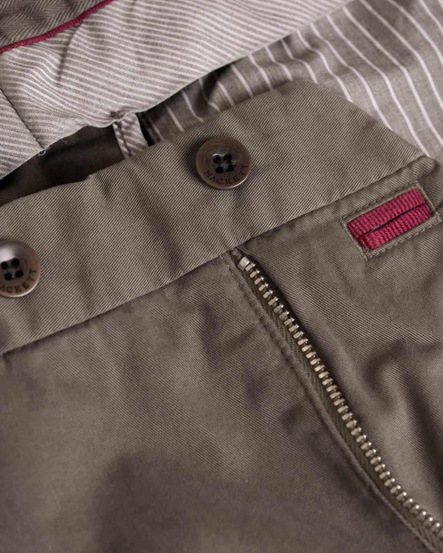 Herr | Byxor | Hackett | Kensington Slim Fit Chino Range Olive