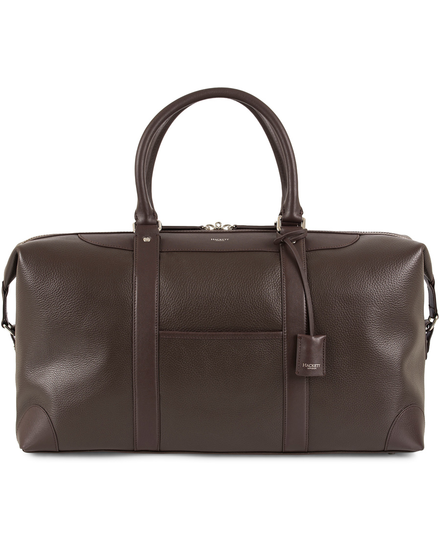 Herr | Hackett The Pebble Boston Holdall Brown | Hackett | The Pebble Boston Holdall Brown