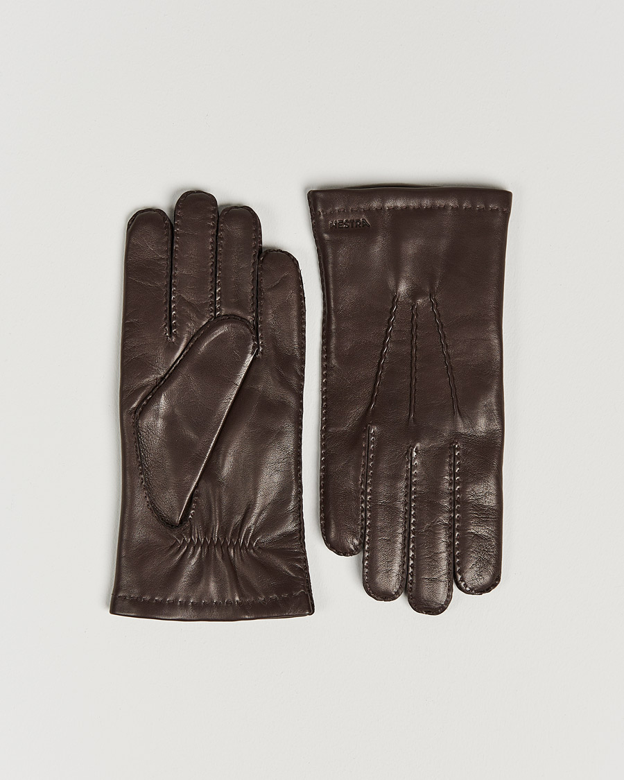 Herr | Handskar | Hestra | Edward Wool Lined Glove Espresso