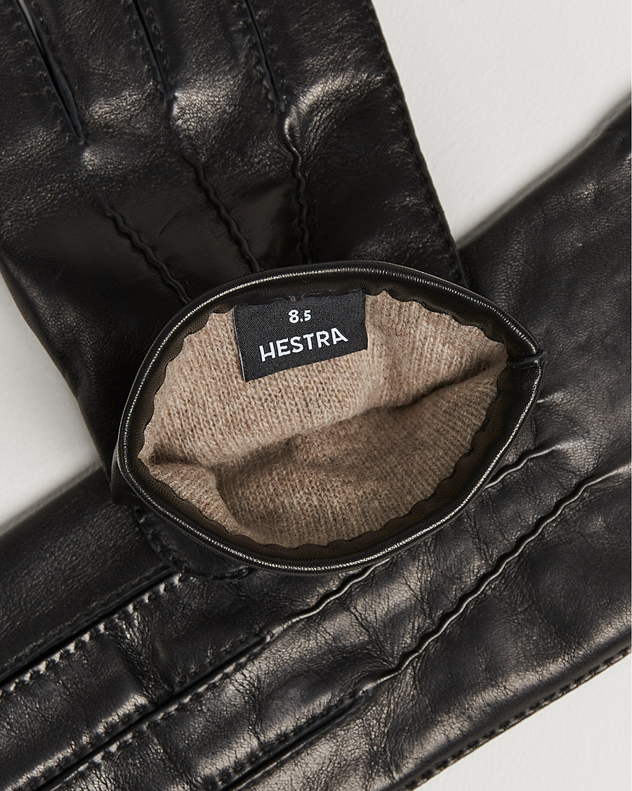 Herr | Business & Beyond | Hestra | Edward Wool Liner Glove Black