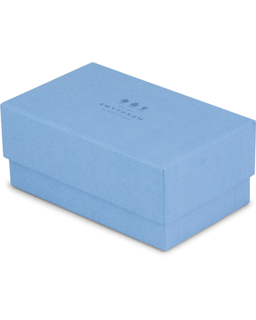Herr | Smythson Panama Mini Cufflink Box Black Printed Calf | Smythson | Panama Mini Cufflink Box Black Printed Calf
