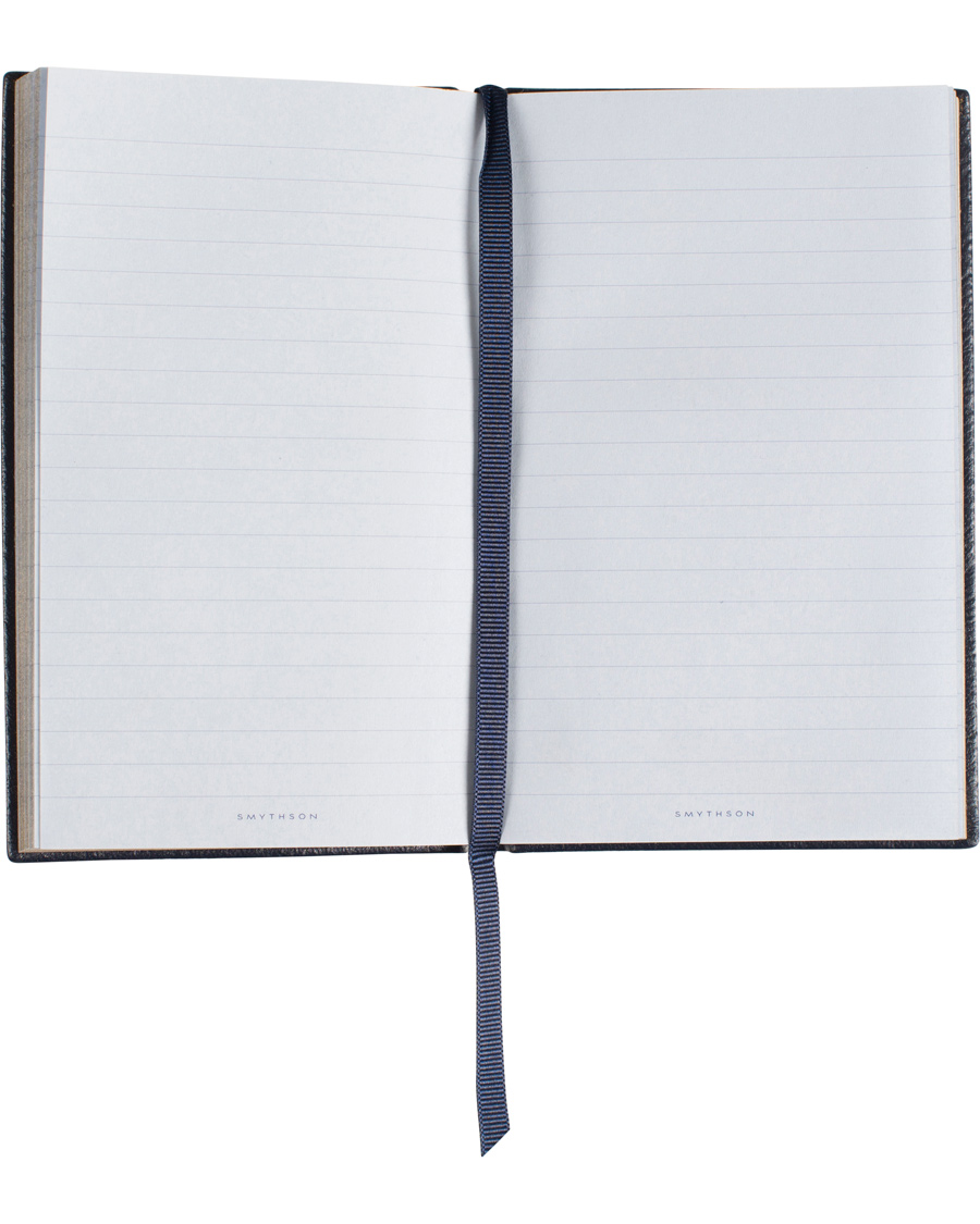 Herr | Smythson Panama Notebook Navy