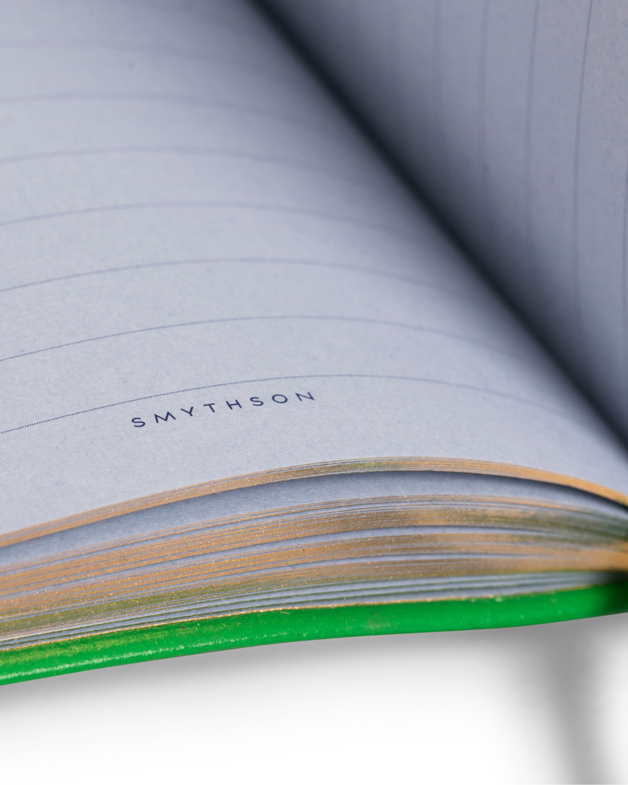 Herr | Smythson Panama Notebook Emerald