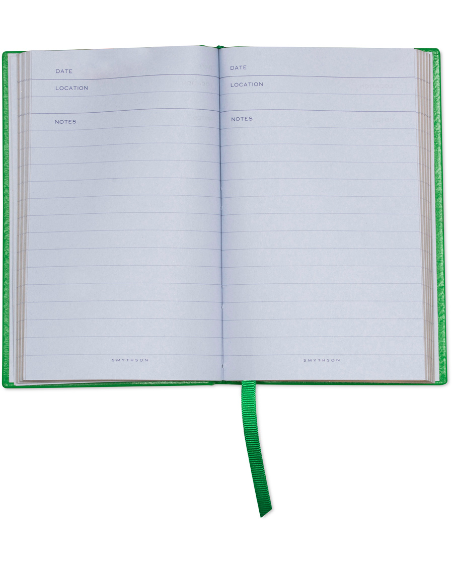 Herr | Smythson Panama Notebook Emerald