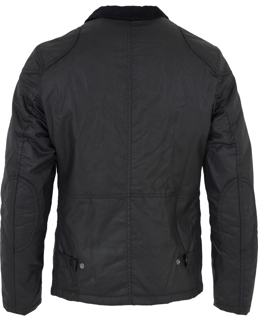 Herr | Jackor | Barbour International | Valve Wax Jacket Black