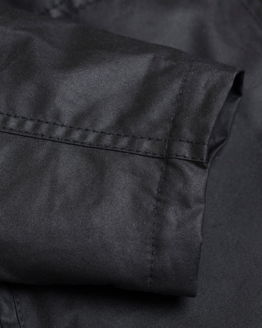 Herr | Jackor | Barbour International | Valve Wax Jacket Black