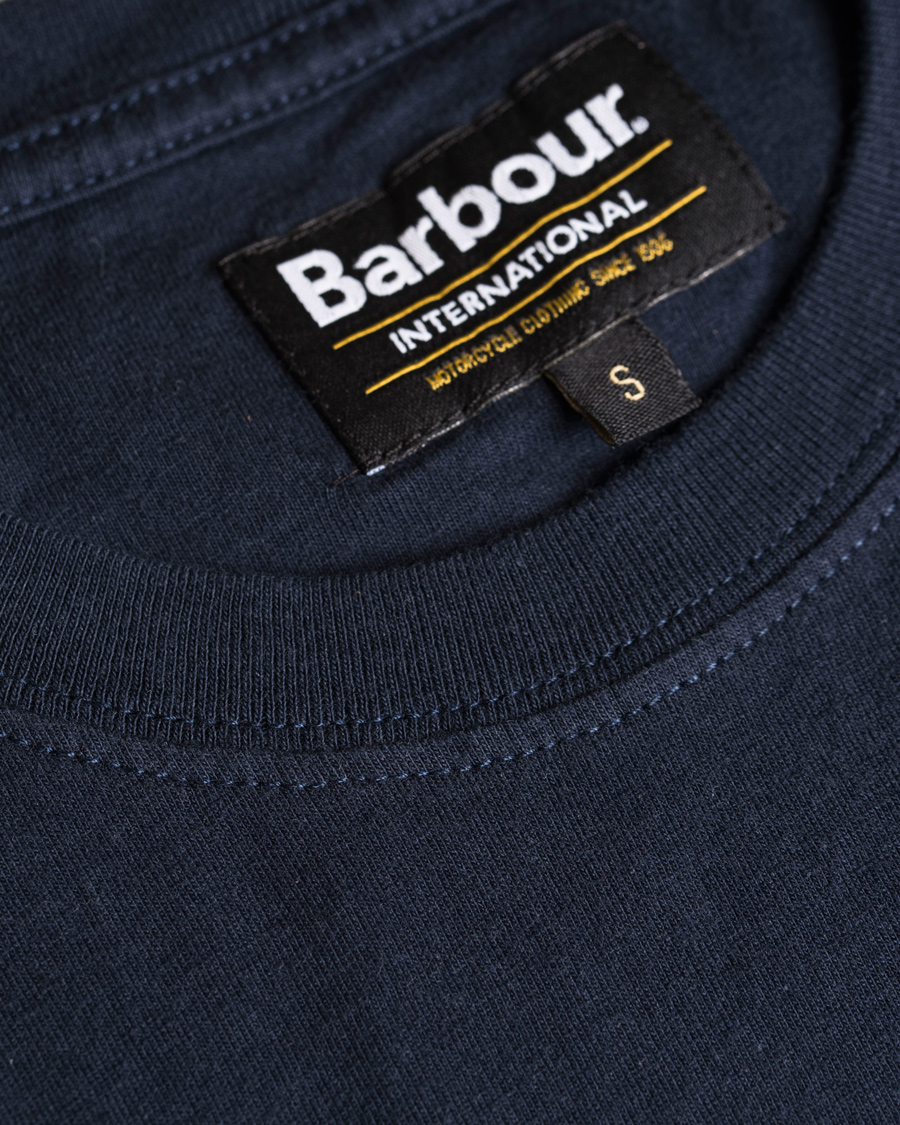 Herr | T-Shirts | Barbour International | Flags Tee Navy