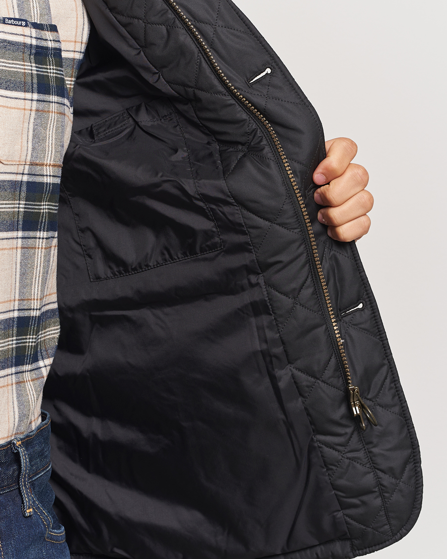 Herr | Jackor | Barbour Lifestyle | Quilted Lutz Jacket Black