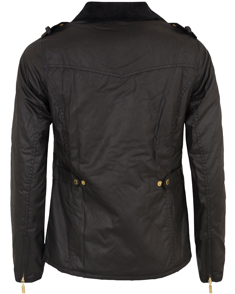 Herr | Barbour International Women Finns Wax Jacket Black | Barbour International | Women Finns Wax Jacket Black