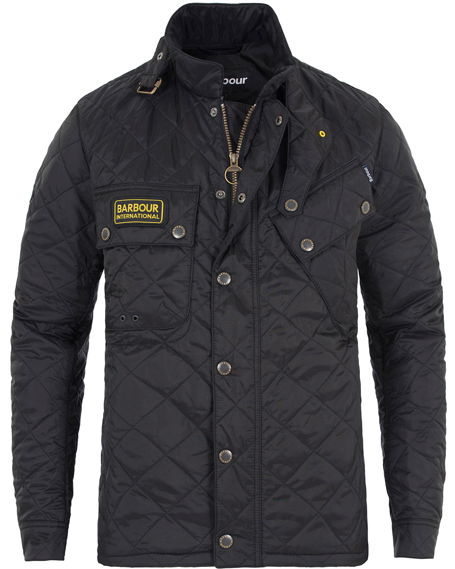Herr | Jackor | Barbour International | Tankerville MTO Black
